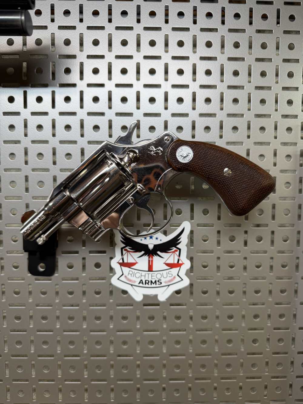 Beautiful Colt COBRA polished Nickel -img-0