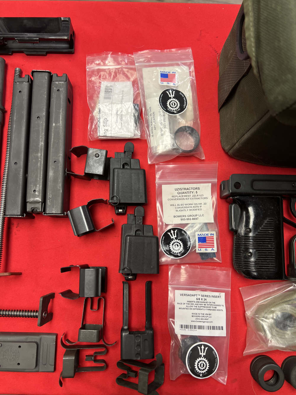 Group Industries HR4332 UZI 9mm 40 S&W 45 ACP 22 LR Kit Bowers VERS-9S-img-47