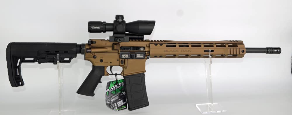 Black Rain Ordnance Spec 15 Rifle 5.56 Burnt Bronze w/ Firefield Scope-img-1