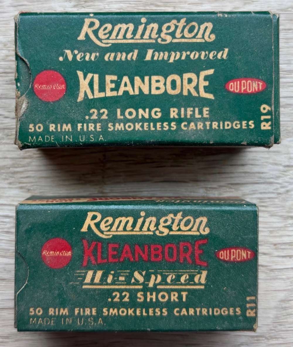 Remington Kleanbore 22LR -22 Short empty boxes-img-0