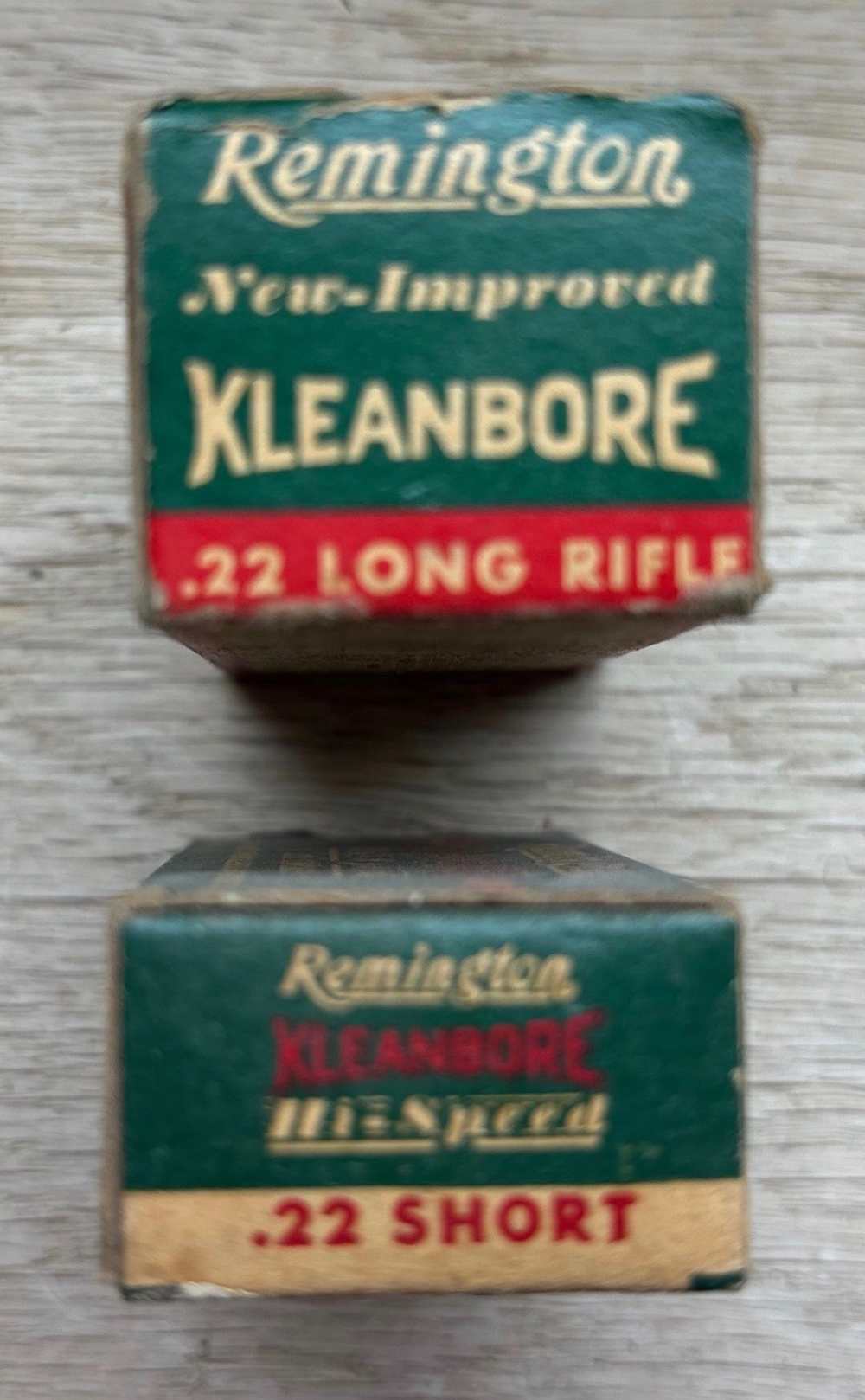Remington Kleanbore 22LR -22 Short empty boxes-img-5