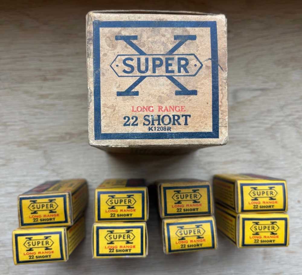 8 Western Super-X 22 Short empty boxes with 500 case box-img-4