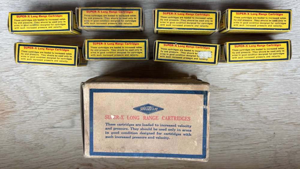 8 Western Super-X 22 Short empty boxes with 500 case box-img-3