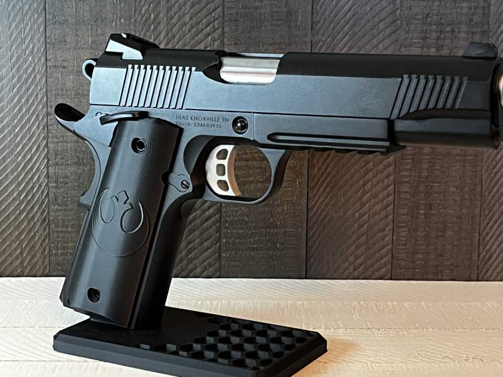 Black Star Wars Rebel 1911 Pistol Grips Colt Rock Island Springfield Ruger-img-2