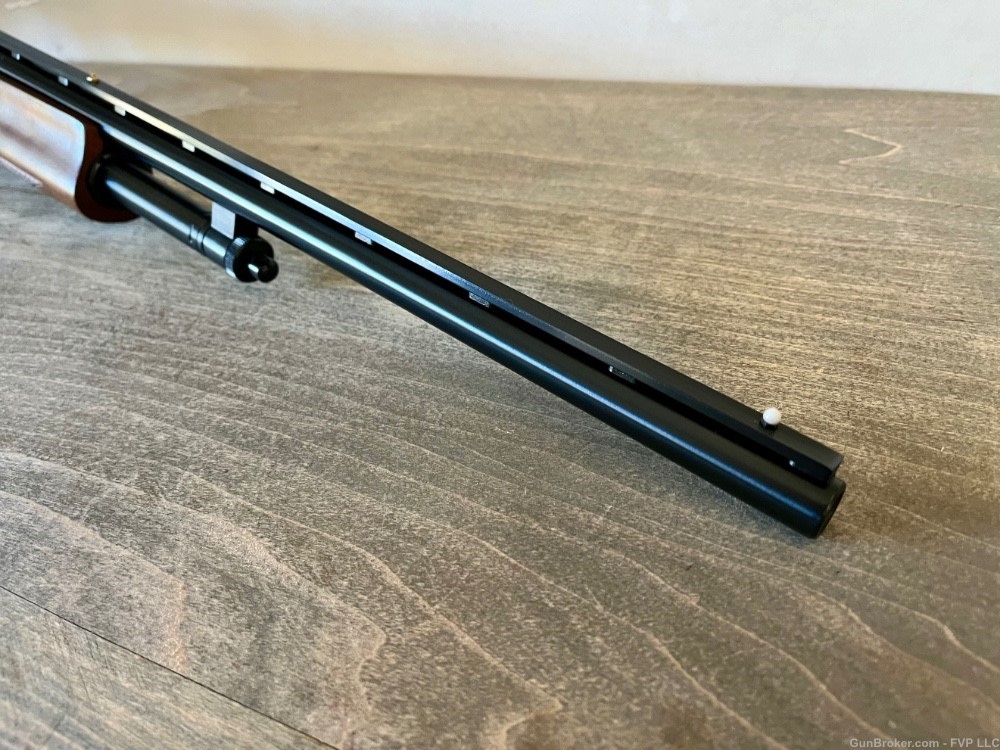 MOSSBERG 500 500E 24” FULL CHOKE VENT RIB BARREL TIGER STRIPE WOOD 410 -img-7