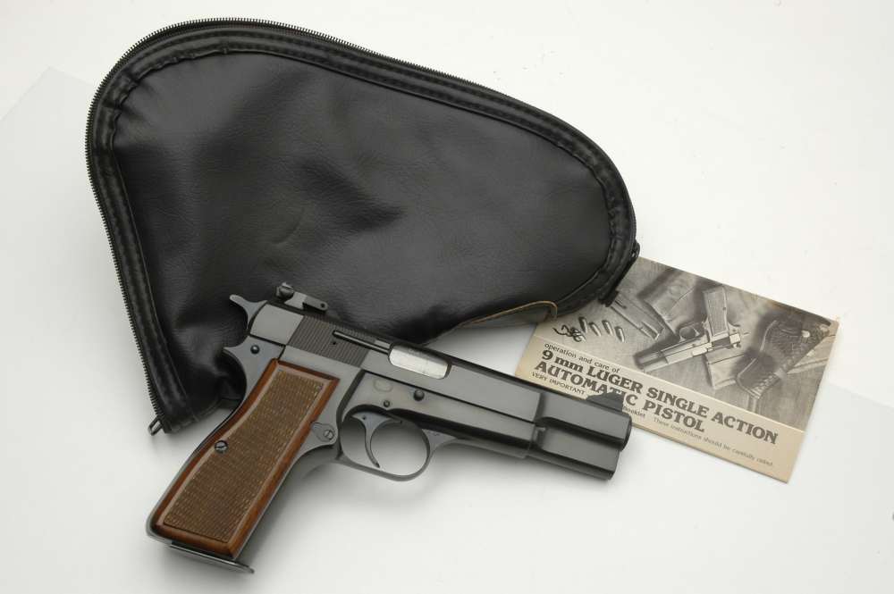 Stunning! Browning Hi Power 9mm 1979 mfg Belgium Mint w/Pouch/Manual NO RES-img-20