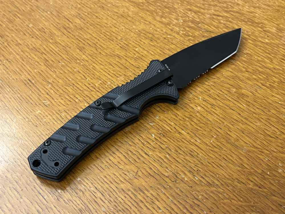 Boker PLUS Strike Tanto AUS-8 Folding Pocket Knife with Safety - 01BO401N-img-7