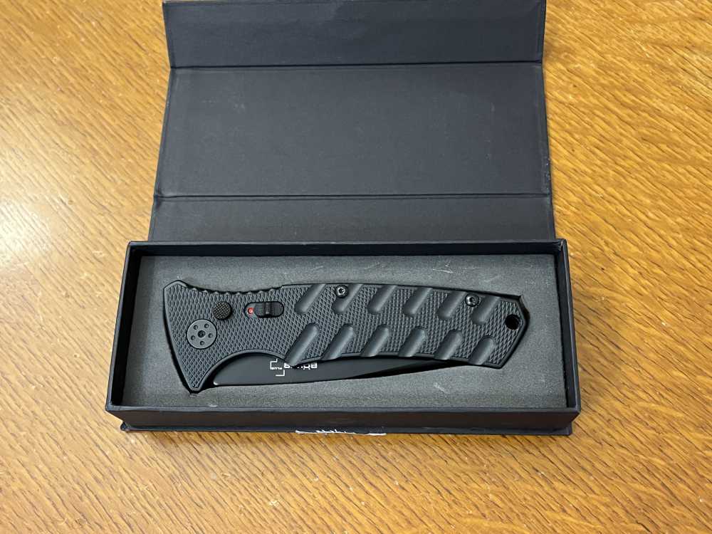 Boker PLUS Strike Tanto AUS-8 Folding Pocket Knife with Safety - 01BO401N-img-9