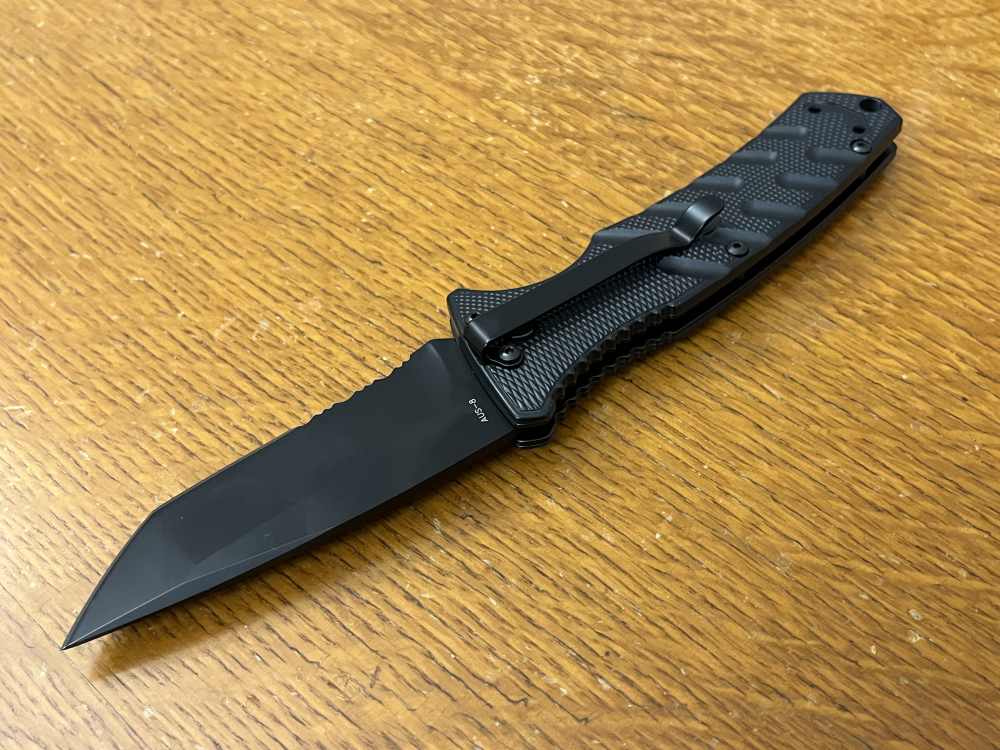 Boker PLUS Strike Tanto AUS-8 Folding Pocket Knife with Safety - 01BO401N-img-8