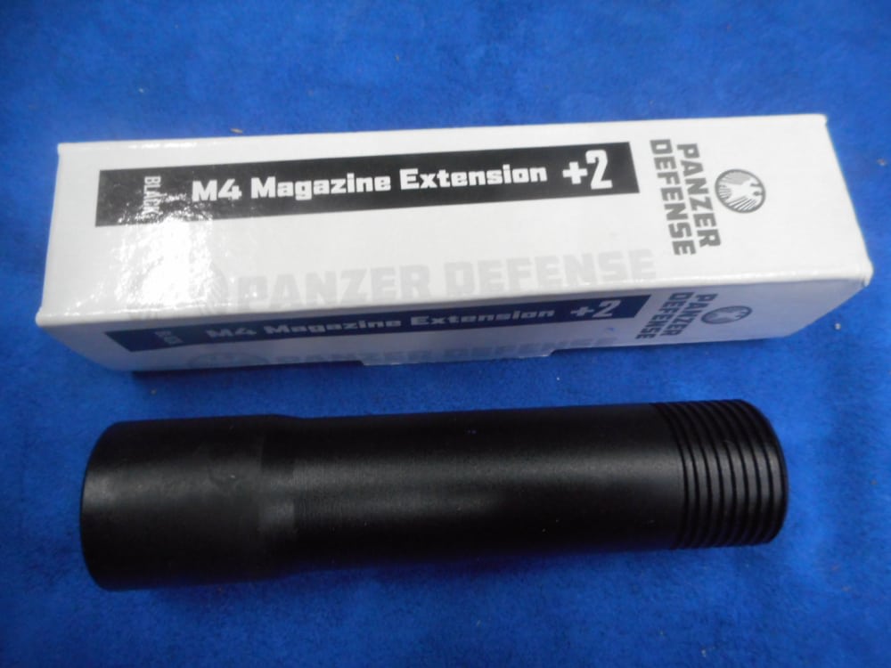 Panzer Defense +2 magazine extension tube for 12ga M4 style shotguns 12 mag-img-0