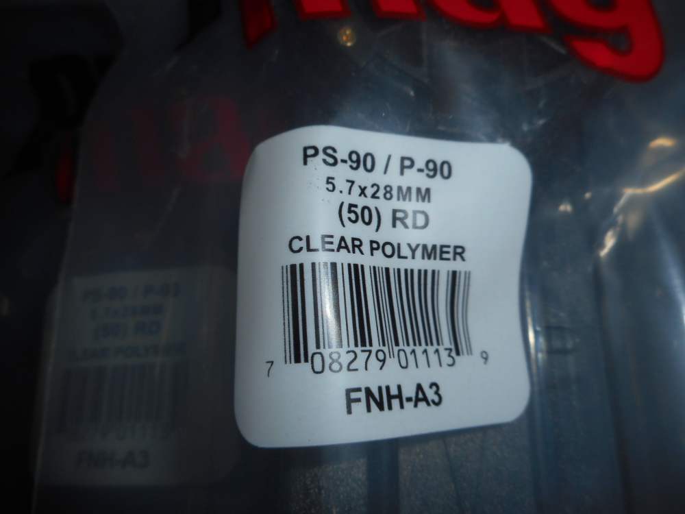  FN PS90 P90 50rd Magazine. Lot of five (5). New in package 5.7x28 ProMag -img-2