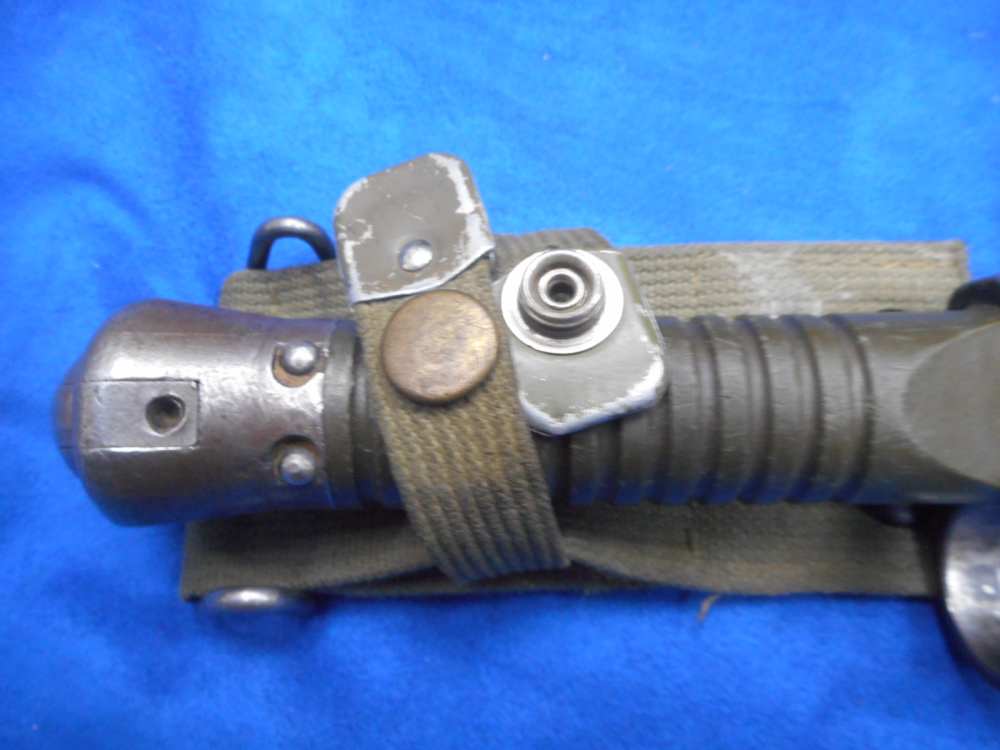 Spanish Cetme Bayonet and scabbard military marked green HKG3 HK91 PTR .308-img-2