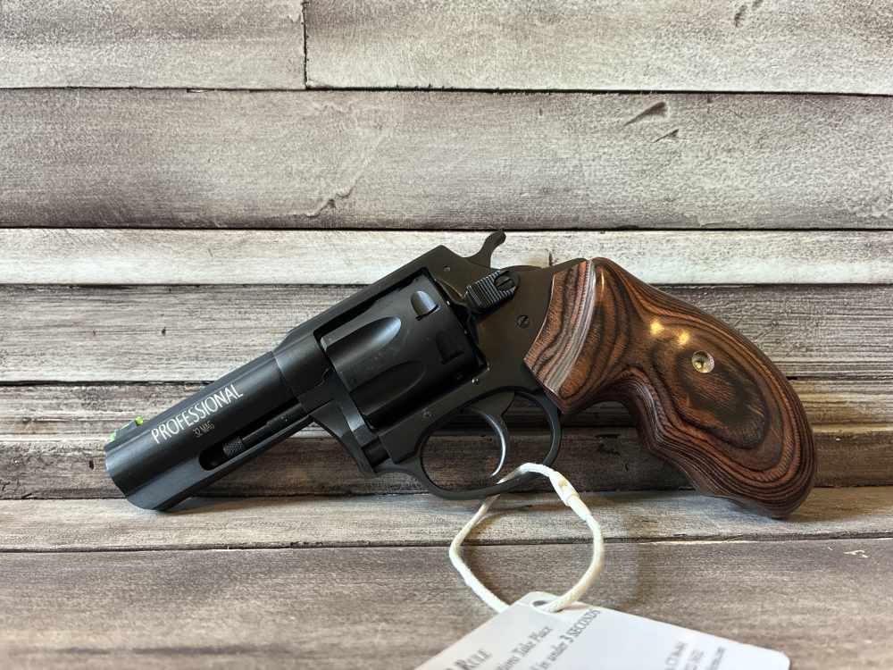 NIB CHARTER ARMS THE PROFESSIONAL 32 H&R MAG 3" BLACK/WALNUT IN STOCK -img-5
