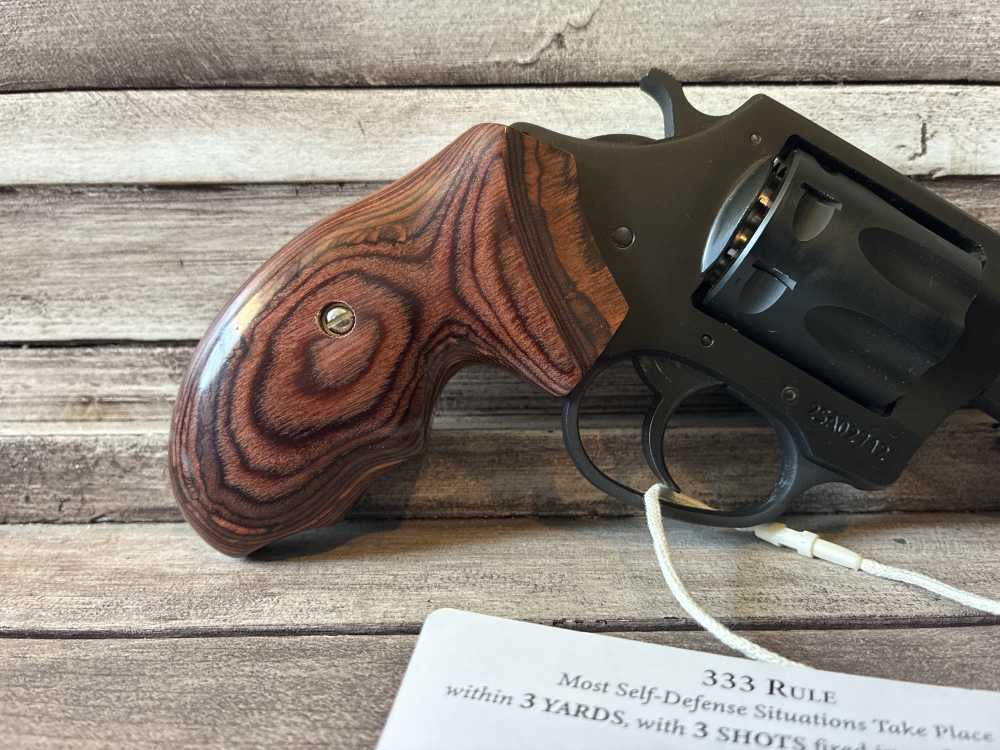 NIB CHARTER ARMS THE PROFESSIONAL 32 H&R MAG 3" BLACK/WALNUT IN STOCK -img-3