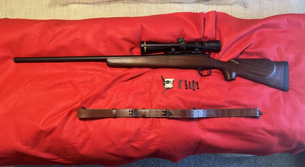Remington 700 (.308)  Short Action Rifle (American Black Walnut Stock) -img-0