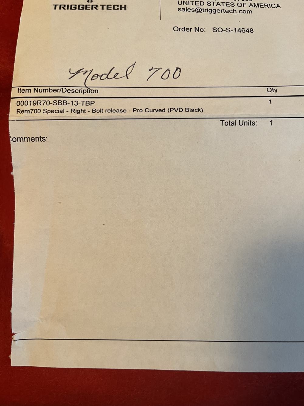 Remington 700 (.308)  Short Action Rifle (American Black Walnut Stock) -img-42