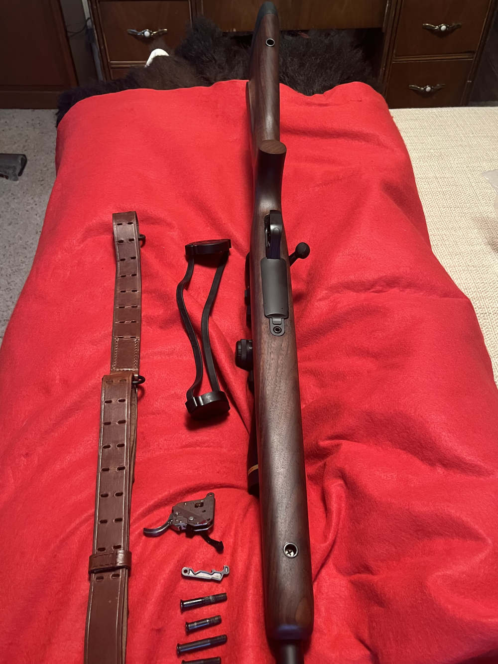 Remington 700 (.308)  Short Action Rifle (American Black Walnut Stock) -img-40