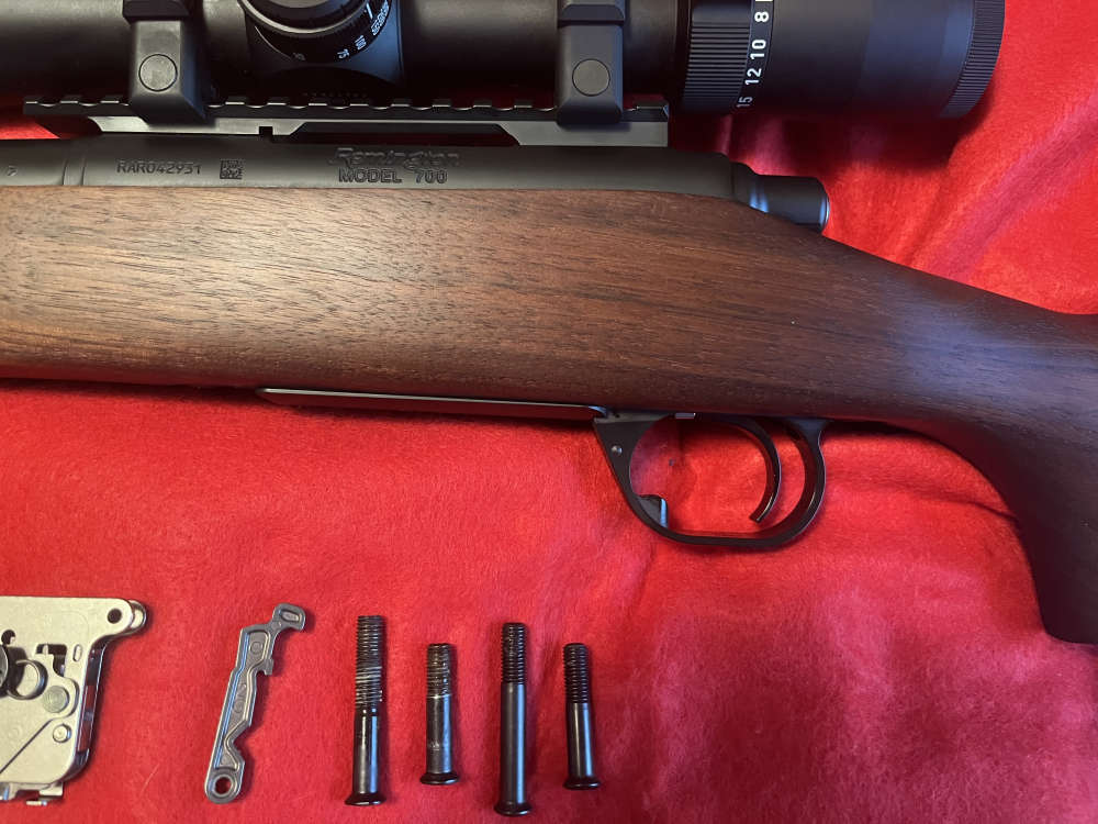 Remington 700 (.308)  Short Action Rifle (American Black Walnut Stock) -img-12