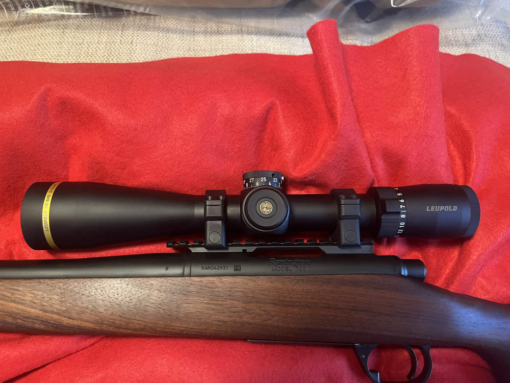 Remington 700 (.308)  Short Action Rifle (American Black Walnut Stock) -img-7