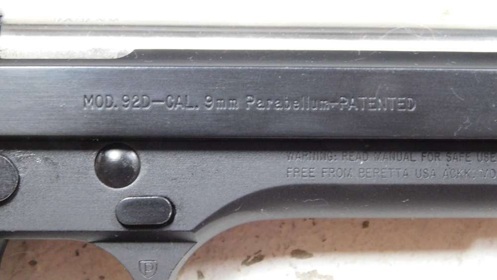 Beretta 92D PS Police Special w/National Match Ported Comp Barrel 92 FS/F-img-1