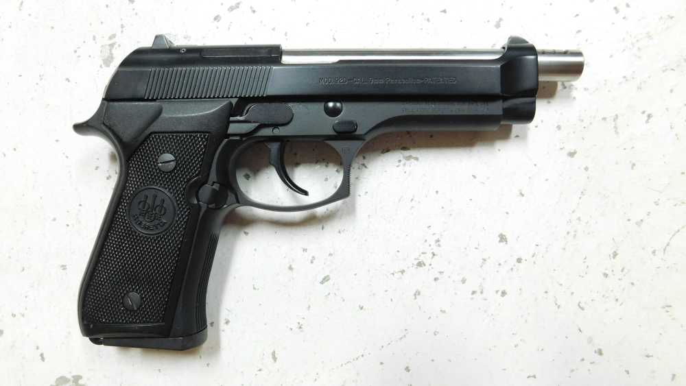 Beretta 92D PS Police Special w/National Match Ported Comp Barrel 92 FS/F-img-0