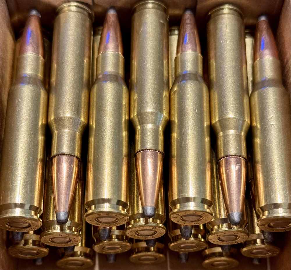308 WIN - 165gr Soft Point (SP interlock - hunting ammo) (Box of 20)-img-1