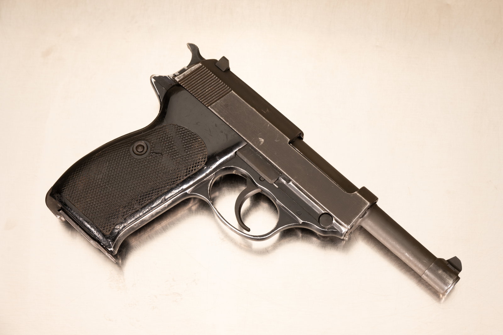 Very Early Double Zero Series Walther P38 Postwar-img-1