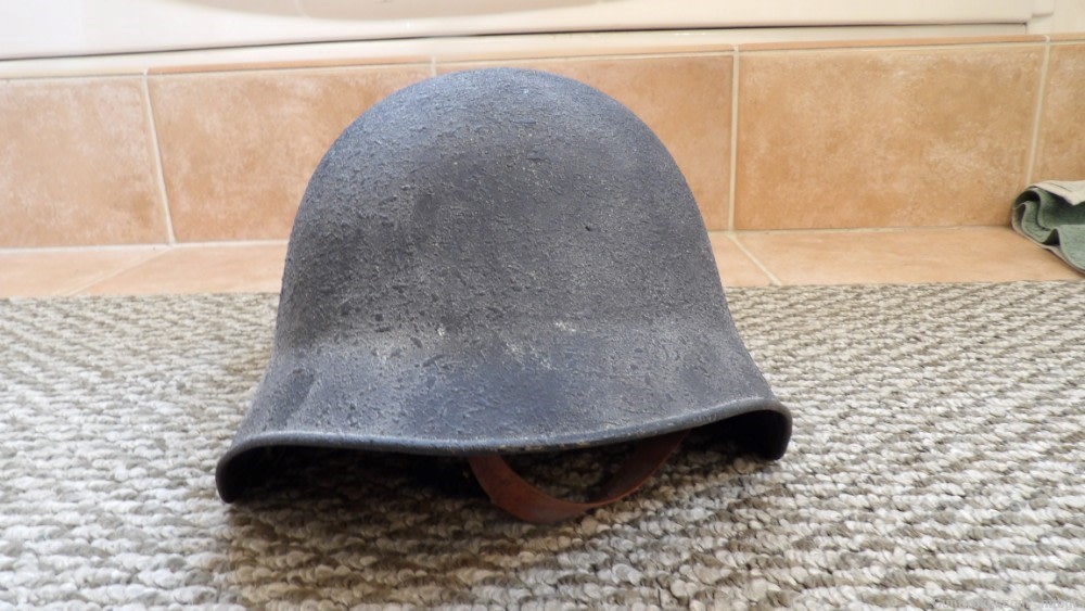 Swiss Army M18 / 40 Steel Helmet Switzerland World War 1 and WW2  Named-img-3