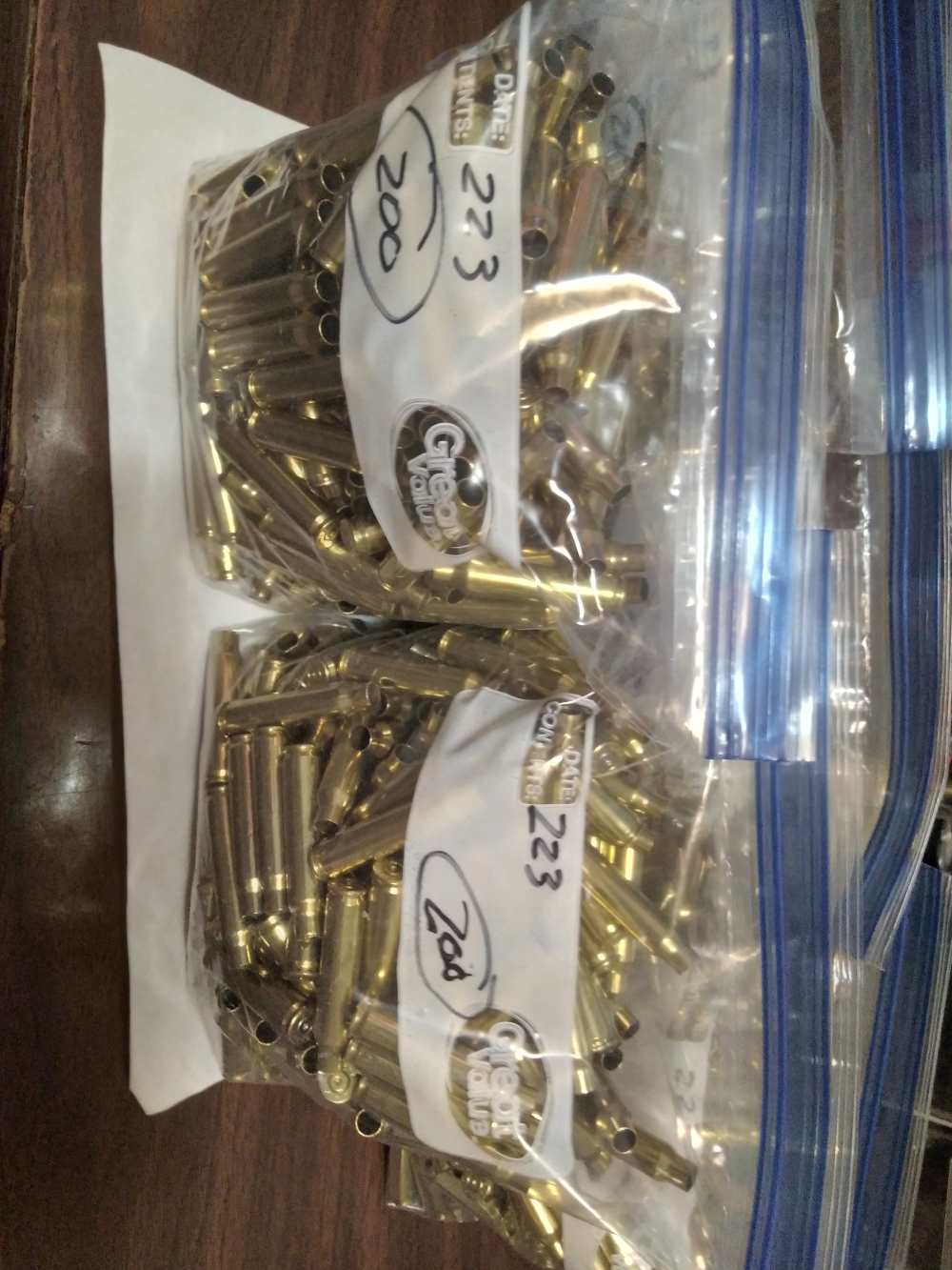 223 brass for reloading mixed hs  (1000)-img-0
