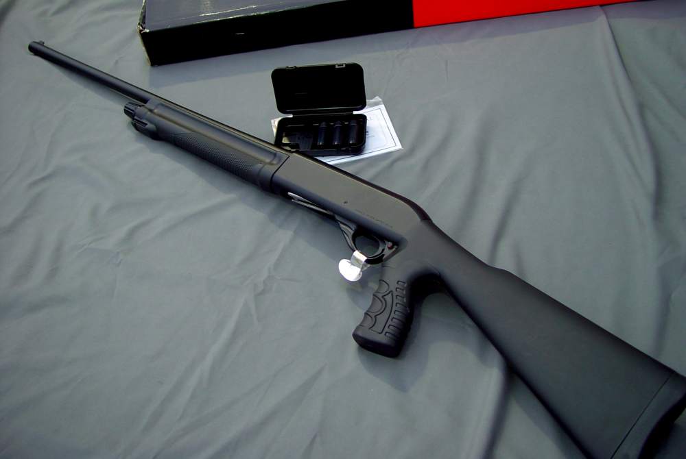 Alpha INERTIA 12GA Auto (NIB) TURKEY HUNTING, chokes, P-Grip, 28" +We Ship-img-5