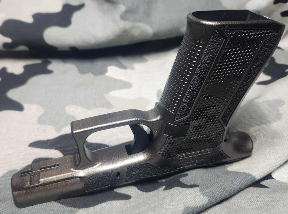 Glock 43X Complete 9MM Frame Customized by SCT  NEW Stippled -img-4