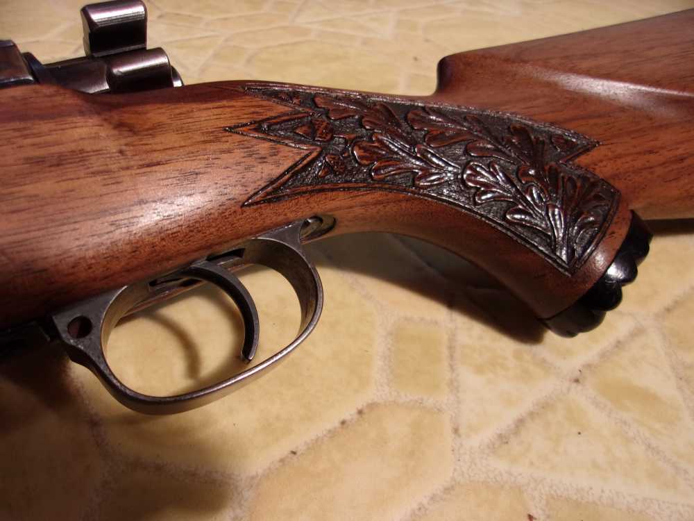 Hand Carved Custom Mauser 98 in 30-06-img-6