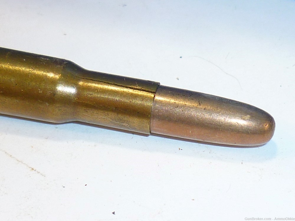 5rd - 30-40 Krag - ORIGINAL AMMO 1917 - WW1 - Remington Arms - 220gr-img-7