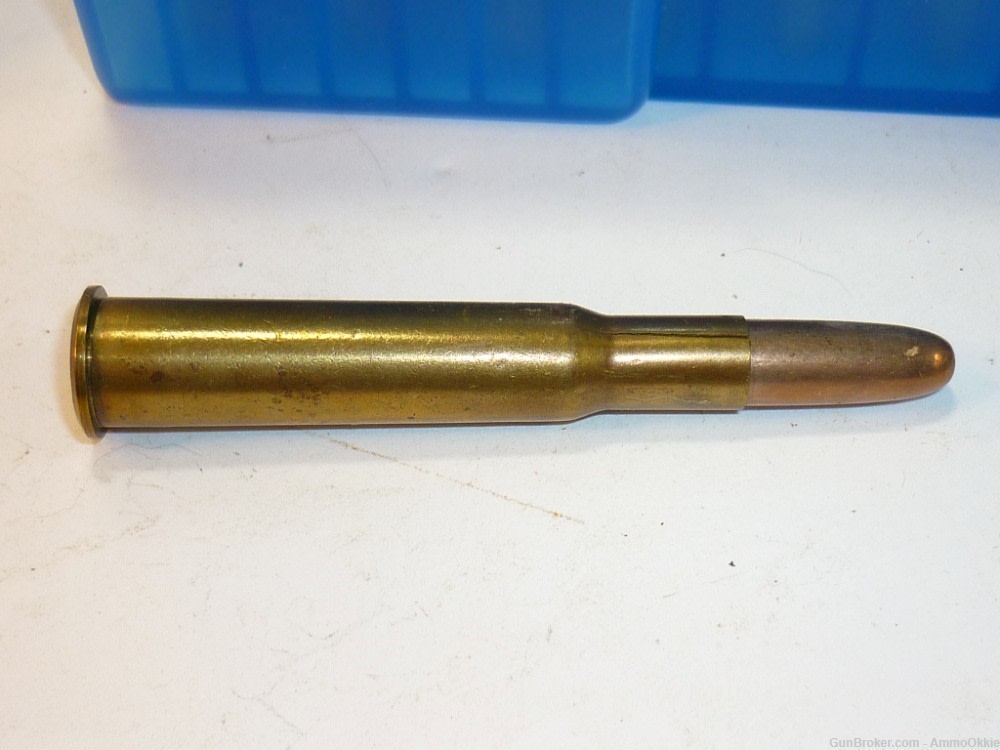 5rd - 30-40 Krag - ORIGINAL AMMO 1917 - WW1 - Remington Arms - 220gr-img-1