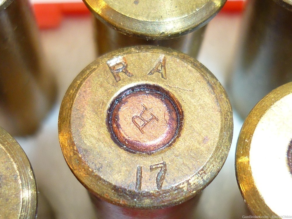 5rd - 30-40 Krag - ORIGINAL AMMO 1917 - WW1 - Remington Arms - 220gr-img-2