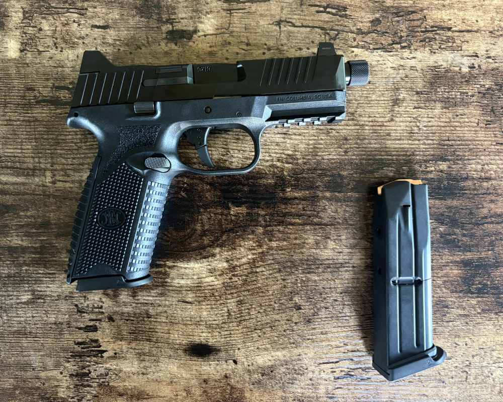 NEW FN 509 Tactical 9mm 10+1 Optics Ready Threaded Bbl Night Sights 2 Mags-img-4