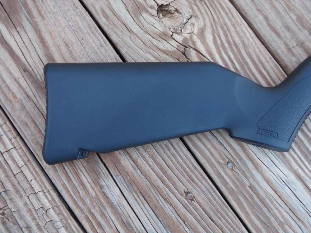 Ruger 10/22 stock Black polymer M-lok slots EXTREAMLY LIGHT 1LB 2 OZ  OEM -img-1