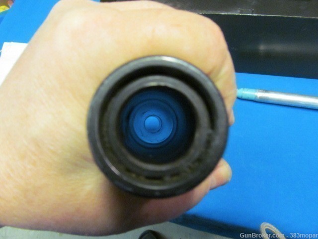 1990 U.S. 81mm Mortar Training Device Sabot (Inert) M1 with manual and box-img-5