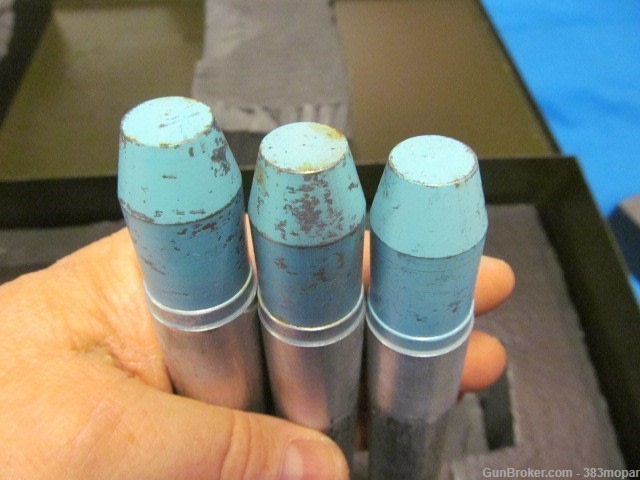 1990 U.S. 81mm Mortar Training Device Sabot (Inert) M1 with manual and box-img-2