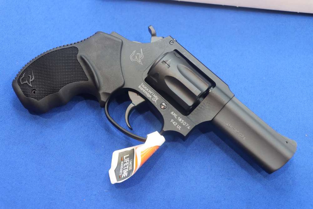 Taurus Model 942 Revolver 22LR Compact 3" 8RD 22 LR M SA DA NEW Matte Black-img-5