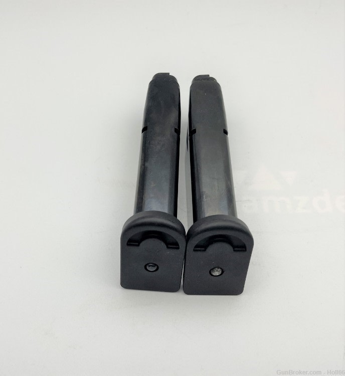 Pack of 2 Magazines for Tanfoglio TF-COMBATC-9 9MM 13 Round Magazine Steel -img-1