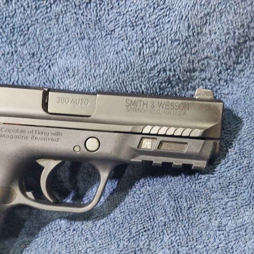 SMITH & WESSON M&P 380 SHIELD EZ M2.0 SEMI-AUTO PISTOL .380AUTO CAL.  3.5" -img-9