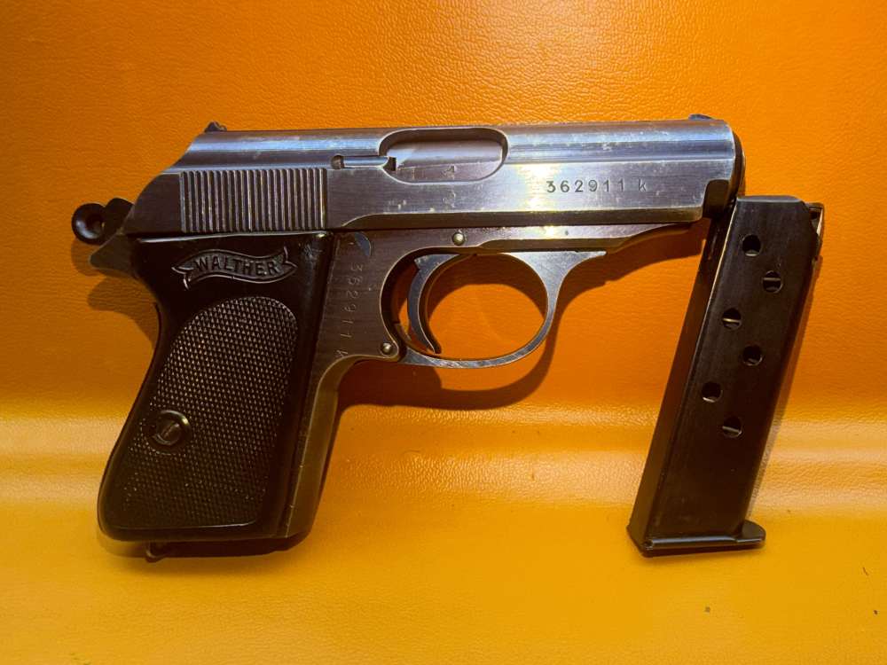 WWII German Police Walther PPK 7.65mm – Eagle/C Proofed –# Matching-img-13