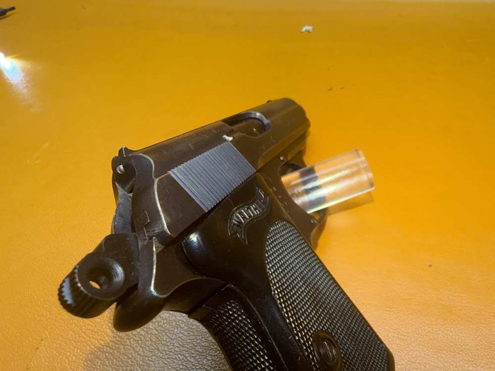 WWII German Police Walther PPK 7.65mm – Eagle/C Proofed –# Matching-img-11