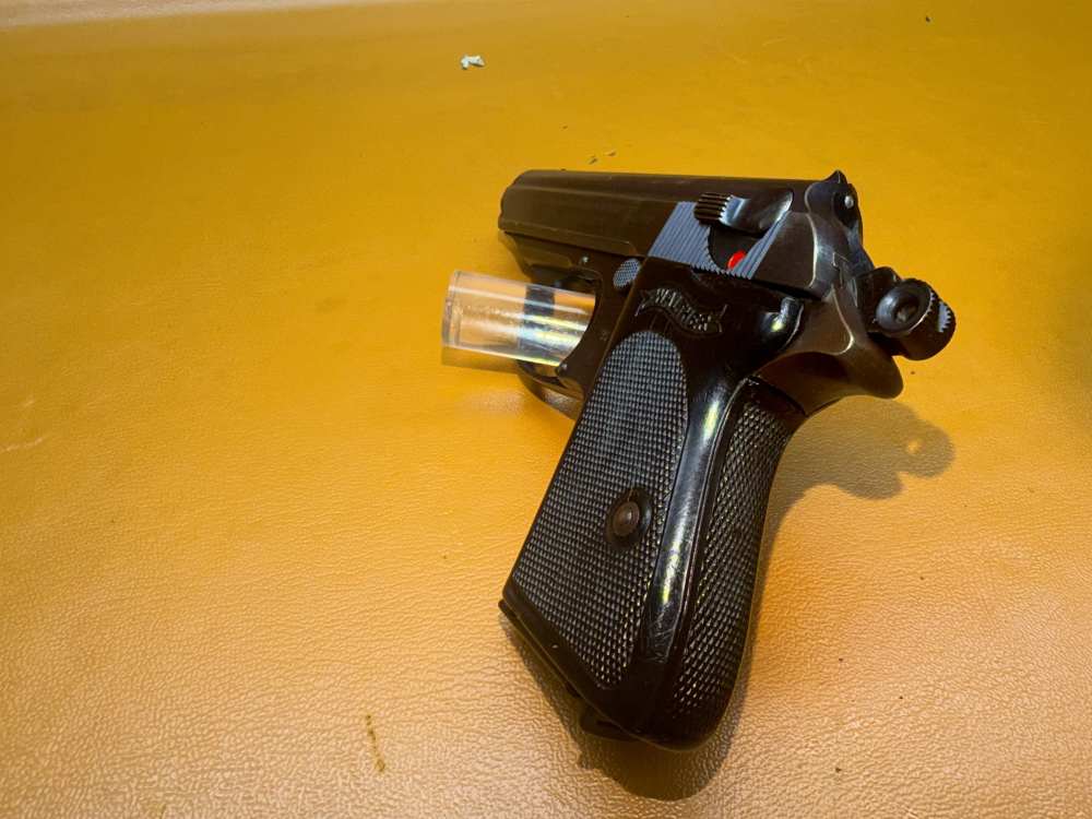 WWII German Police Walther PPK 7.65mm – Eagle/C Proofed –# Matching-img-12