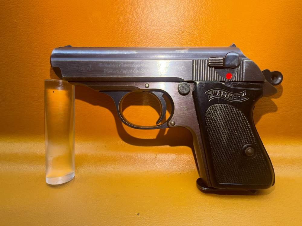 WWII German Police Walther PPK 7.65mm – Eagle/C Proofed –# Matching-img-4