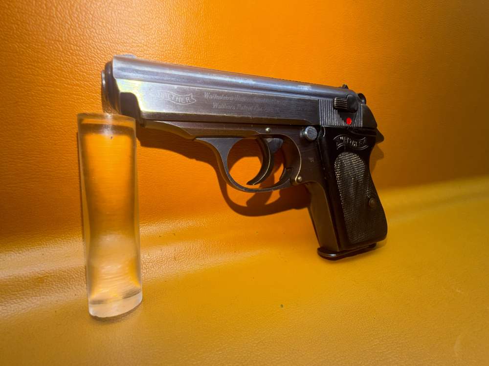WWII German Police Walther PPK 7.65mm – Eagle/C Proofed –# Matching-img-6