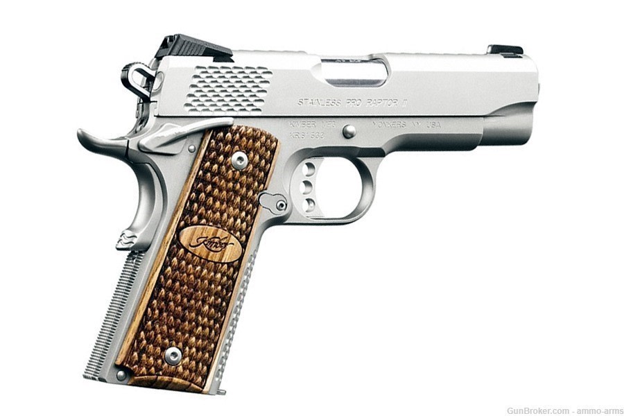 Kimber Stainless Pro Raptor II 1911 .45 ACP 4" 8 Rounds 3200195-img-1