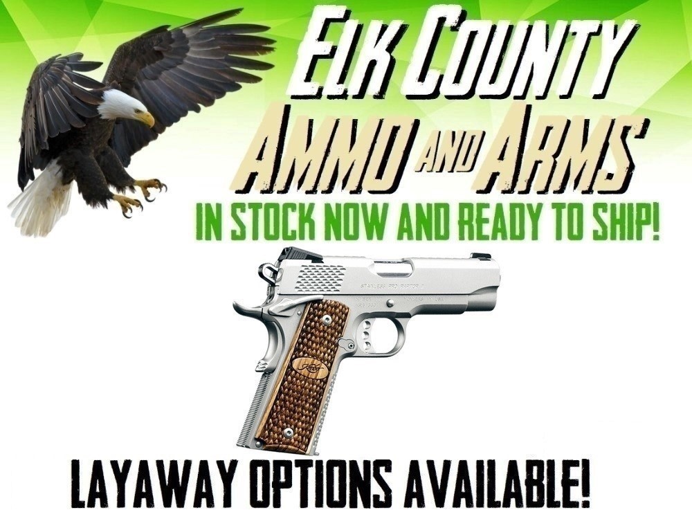 Kimber Stainless Pro Raptor II 1911 .45 ACP 4" 8 Rounds 3200195-img-0