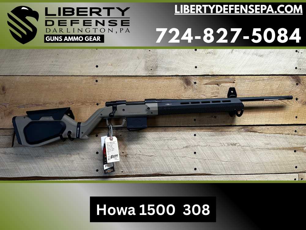 Howa 1500 Hera H7 Chassis Rifle – .308 Win (Tan / FDE)-img-0